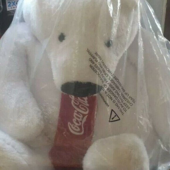 Coca Cola Other - Huge NIB Lt Edition Coca Cola Bear Over 3' high